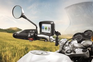 TomTom Rider montiert