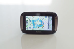 tomtom rider 550 display