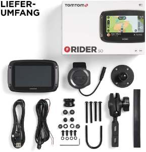 tomtom rider 50 lieferumfang